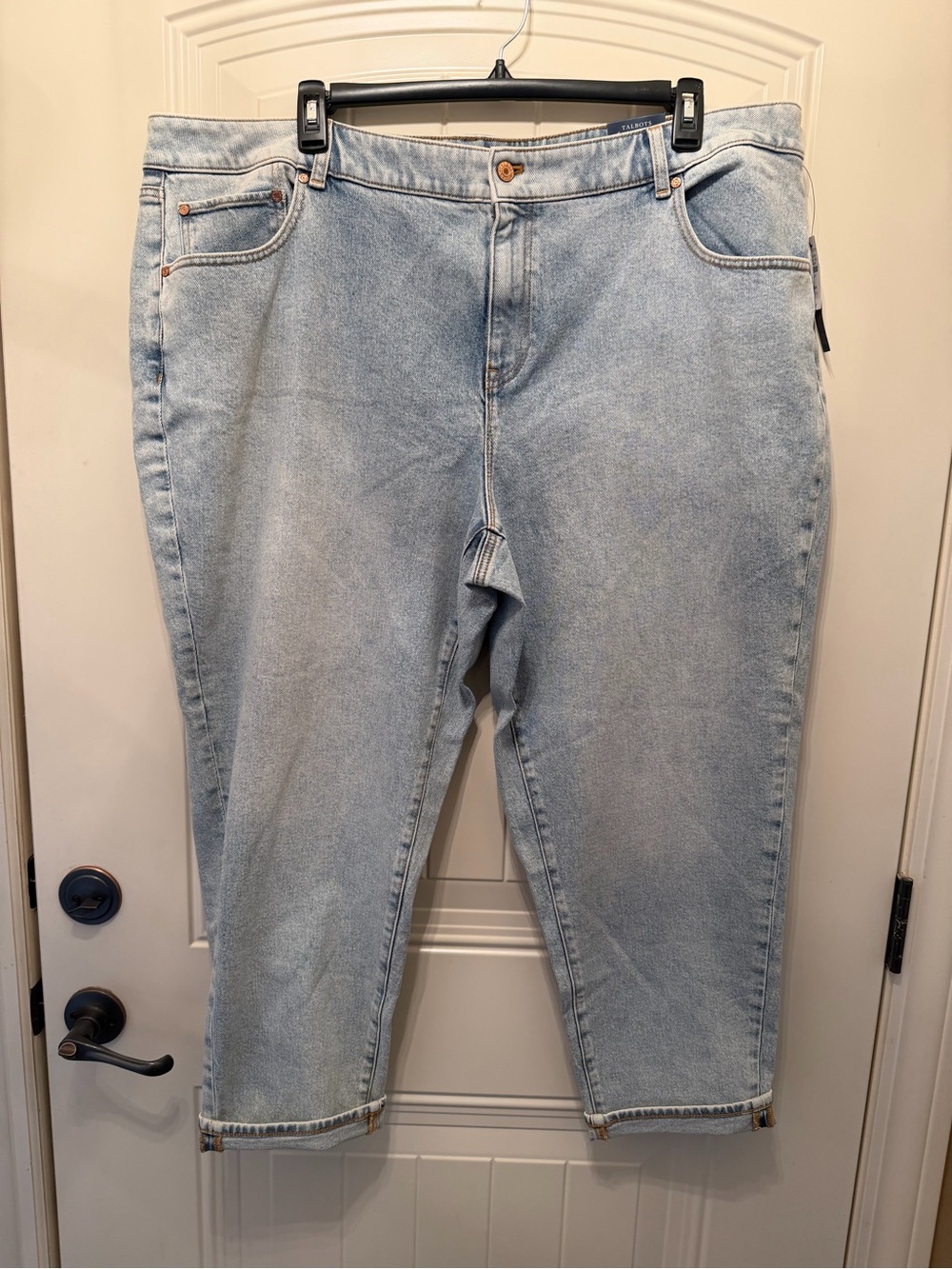 Talbots Women’s Plus Everyday Relaxed Jeans- SZ 24W NWT
